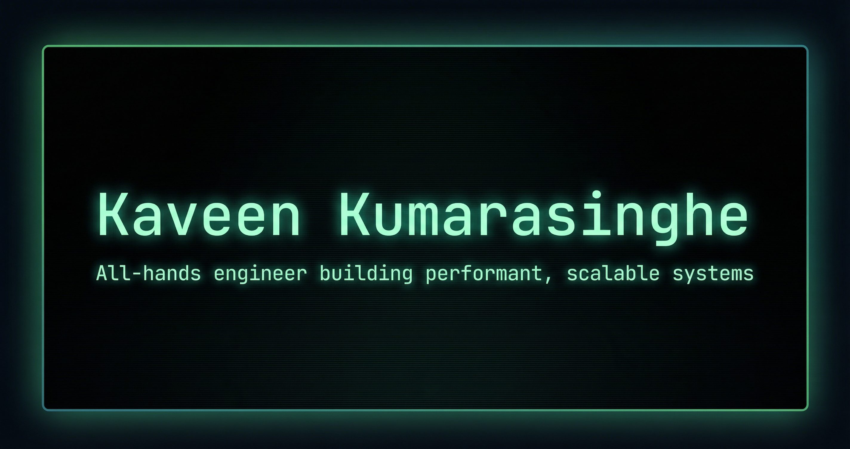 Kaveen Kumarasinghe - founder of GPT Discord - website のロゴ
